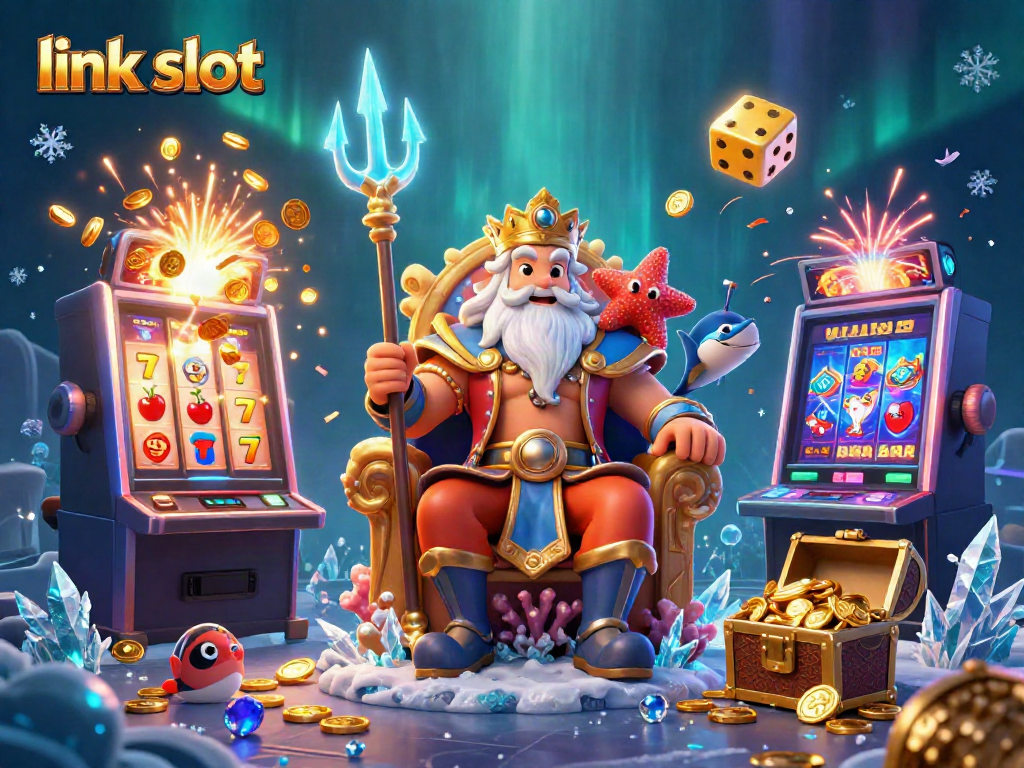 Experience thrilling gameplay with the top link slot, featuring 3D characters and jackpot elements.