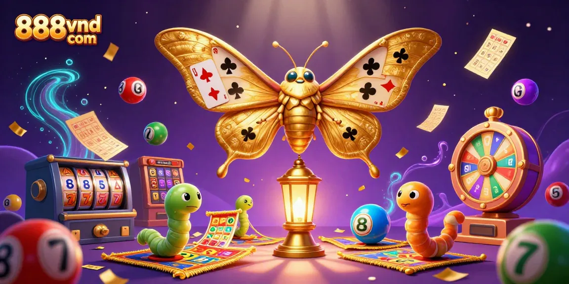 Play vibrant games with 888vnd com and experience thrilling jackpot wins with this dynamic illustration.